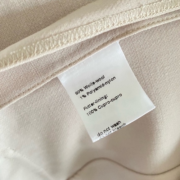 AKRIS Genaro double-breasted wool-blend blazer in clay Sz 4 - Picture 10 of 16